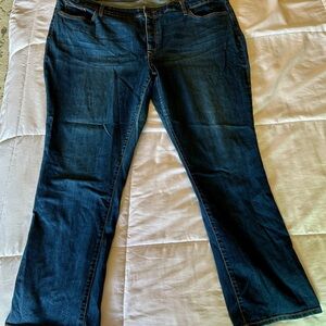 St. John's Bay Straight Leg Blue Jeans